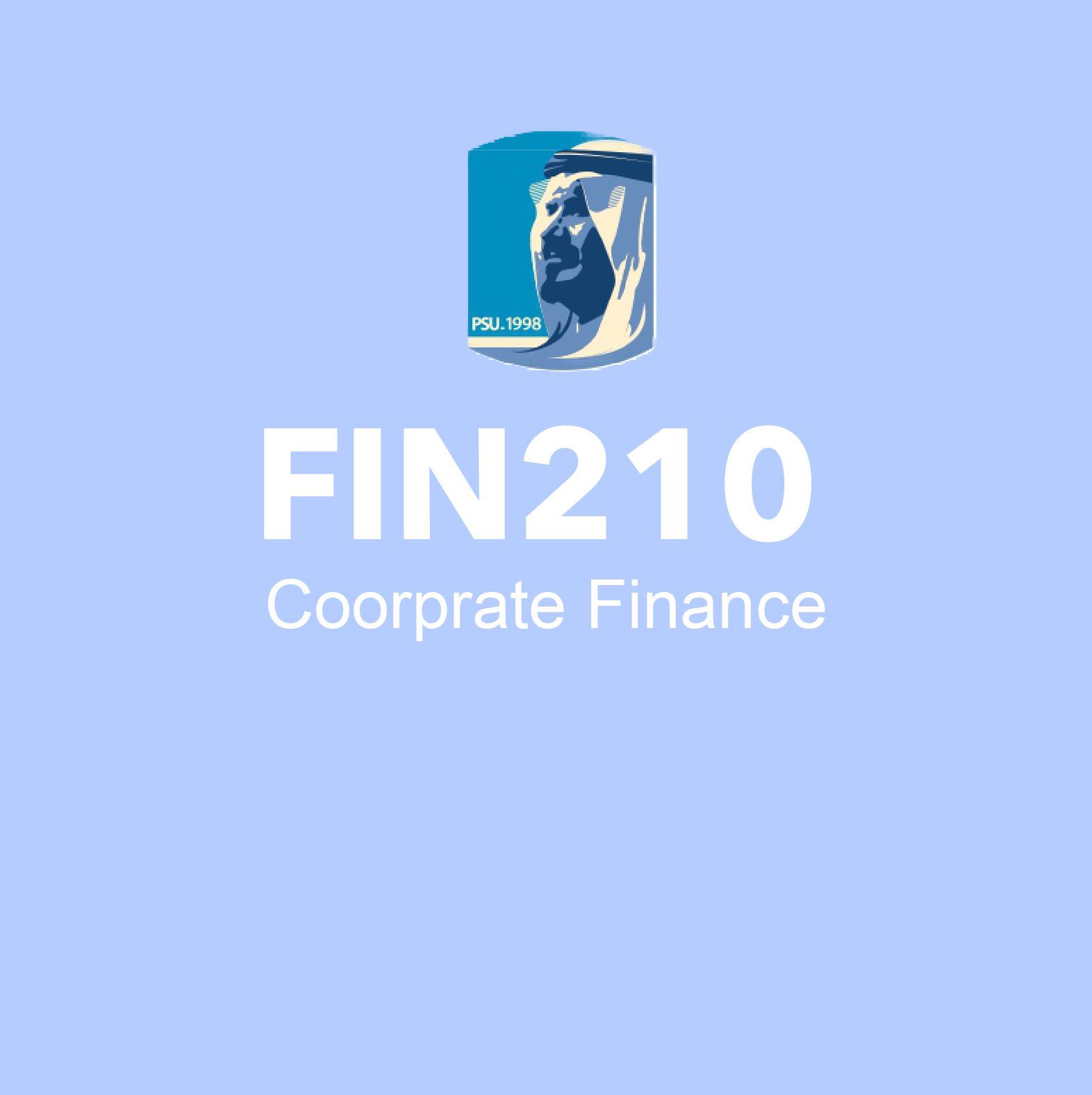 FIN210 course